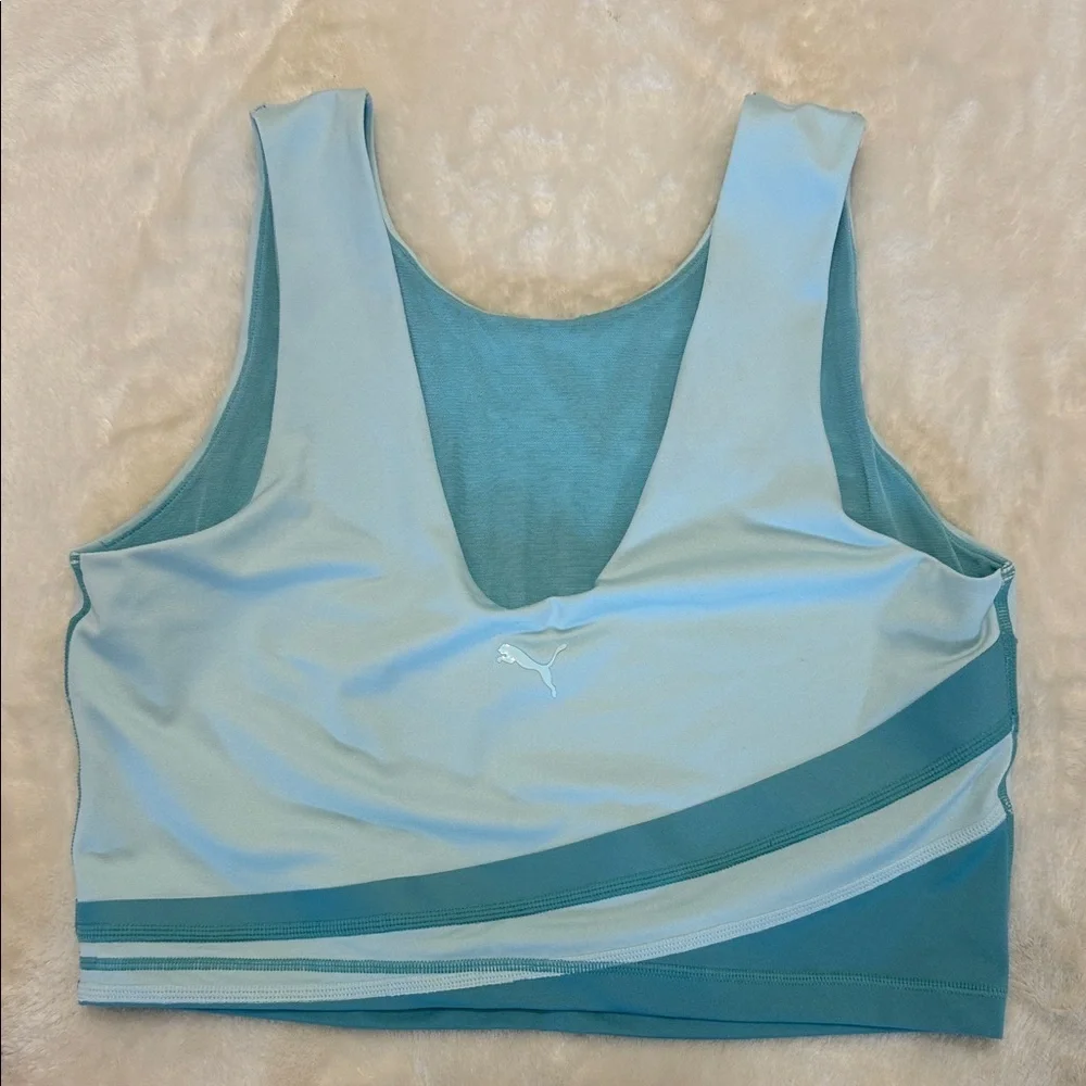 Puma Light Blue Active / SportsTank Top - Picture 3 of 6